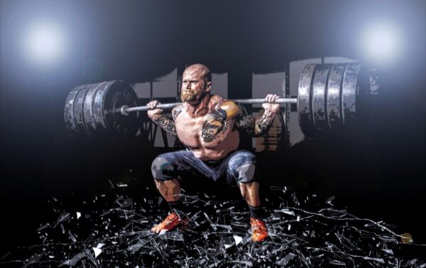 glasses, muscle, man